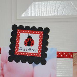 First Year Photo Clips, First Year Banner, Black..